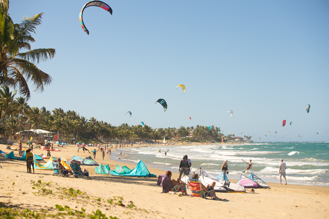 Cabarete coastline